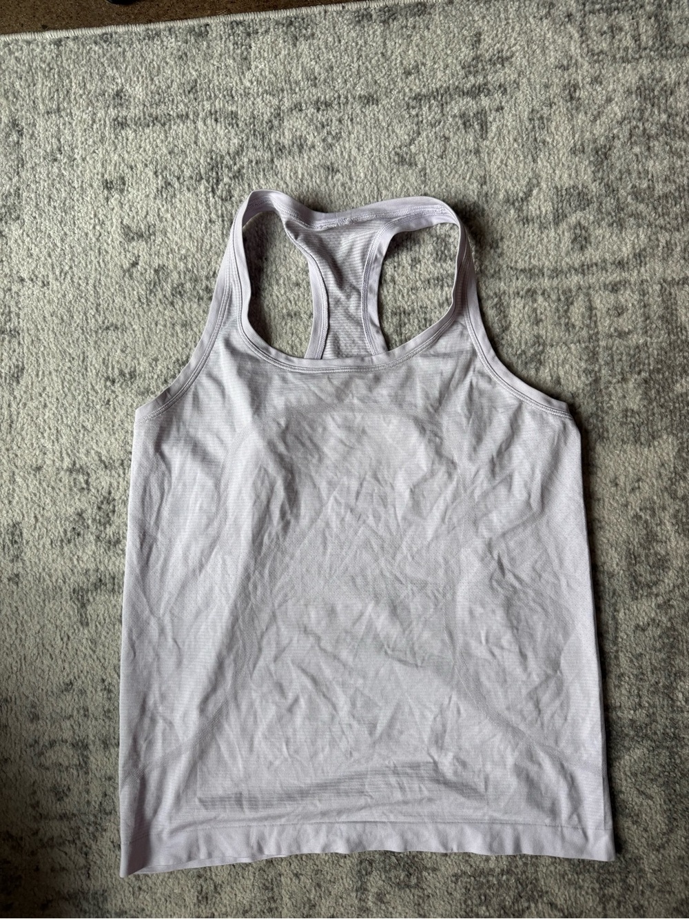 lululemon athletica Light Lavender Racerback Tank